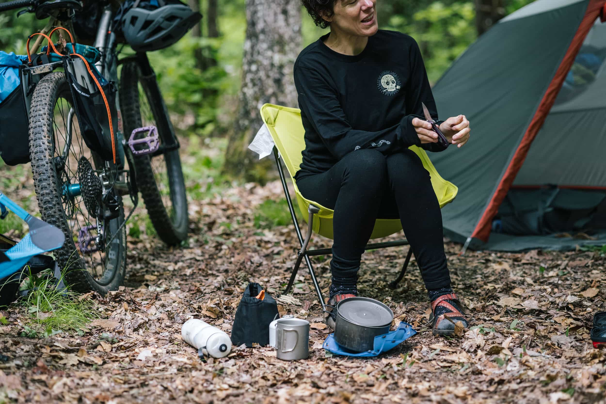 Ultralight Camp Chairs for Bikepacking