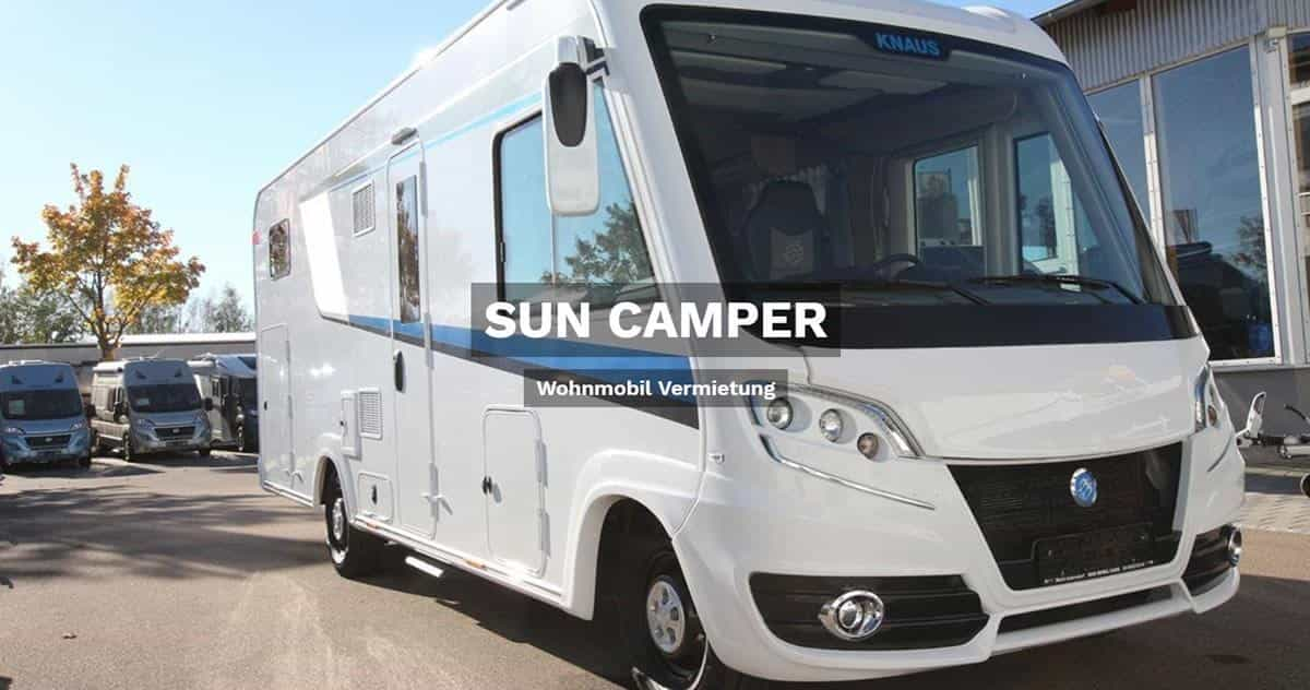 Wohnmobilvermietung Bergisch Gladbach – 🥇 SUN CAMPER: Wohnwagen mieten, Reisemobil, Caravan, Wohnanhänger