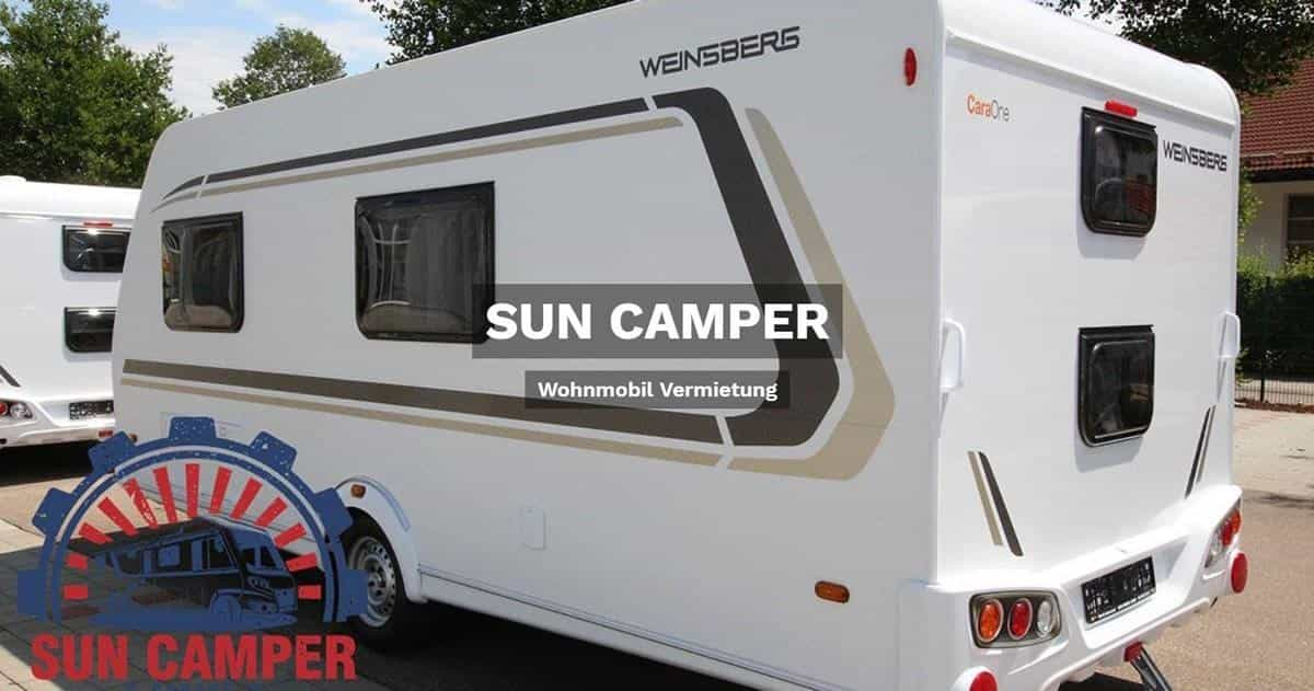 Wohnmobilvermietung für Siegen – 🥇 SUN CAMPER: Wohnwagen mieten, Caravan, Reisemobil, Wohnanhänger