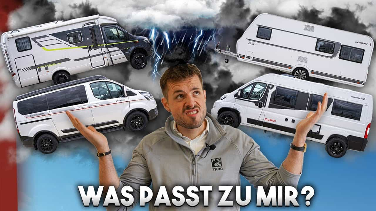 Reisemobil – „en Camper“: das sind die Unterschiede