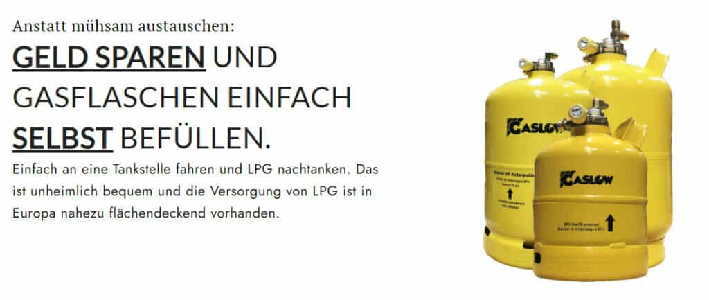 Gasflasche: 5kg 11kg 33kg – kaufen, tauschen, füllen & liefern lassen