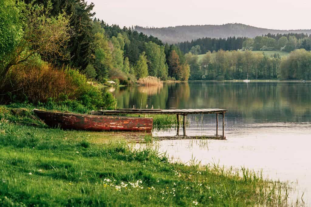 Camping am Stausee Lipno – Inspiration und Empfehlung.