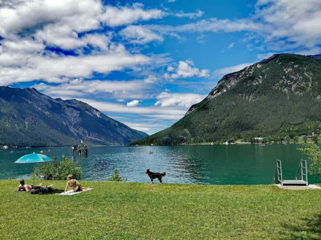 Achensee mit Hund