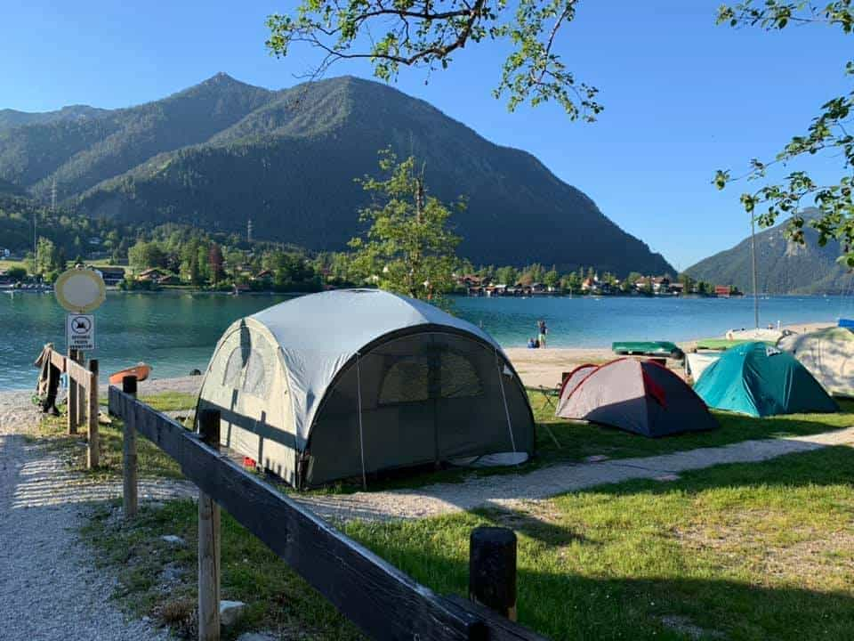 Zelten in Bayern mit Kindern