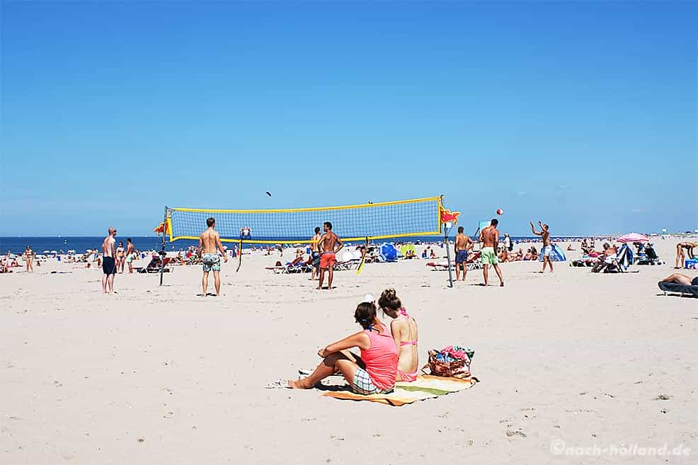 Campingplatz am Meer in Holland