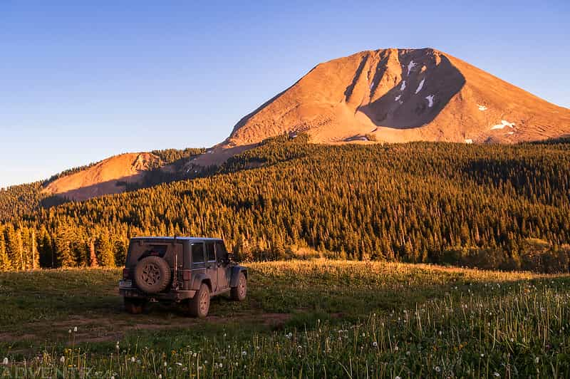 Middle La Sal Peak: Mount Mellenthin