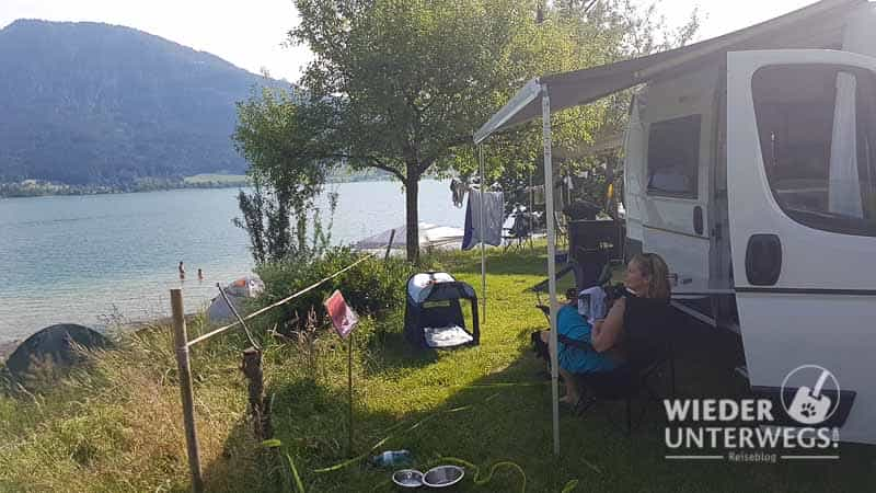 Camping quer durchs Salzkammergut