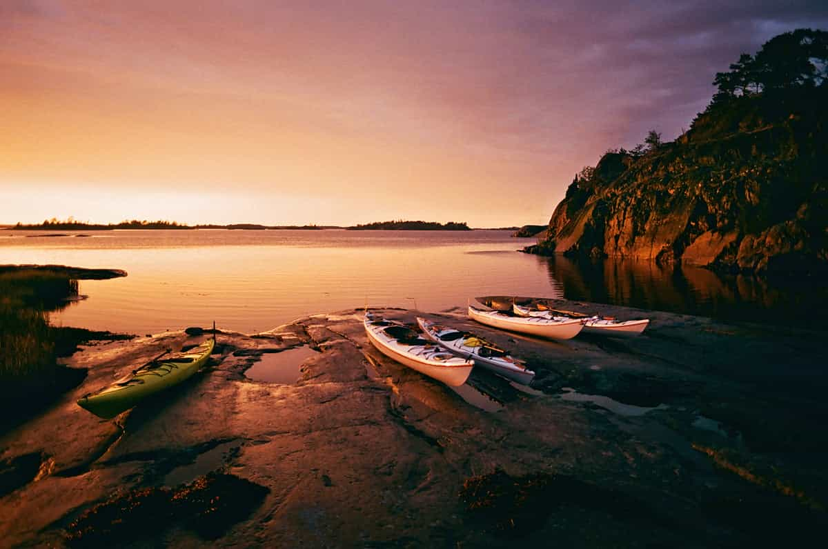 Kayaking and Wild Camping Sweden’s Saint Anna Archipelago