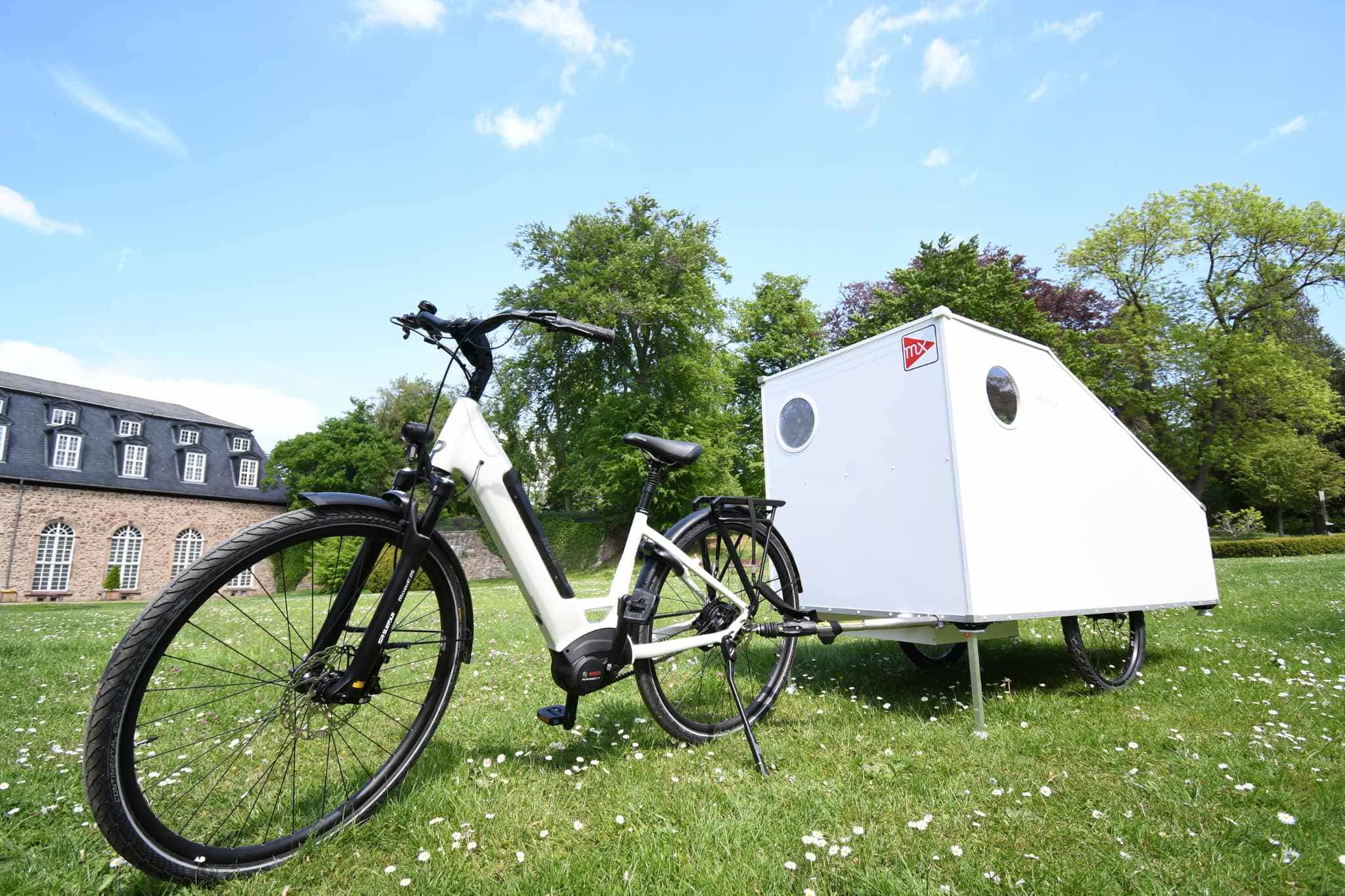 Fahrradwohnwagen – mit Muskelkraft zum Camping