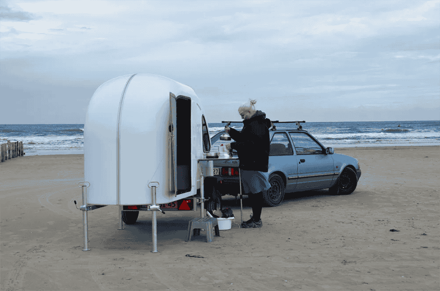 The World’s Tiniest Collapsible Camper Is Now Available In The U.S.