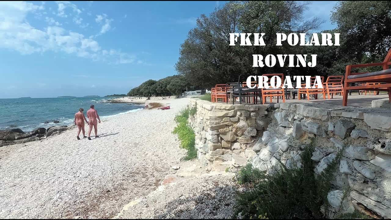 Naturist beaches (FKK) in Rovinj Croatia