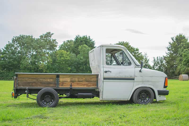 Mk2 Transit Campervan To Woody Back Pick Up Truck – The Transrod