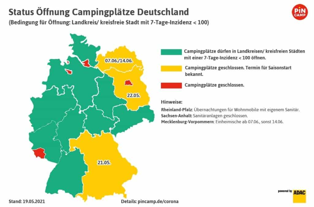 Camping Pfingsten – Last Minute Plätze noch frei