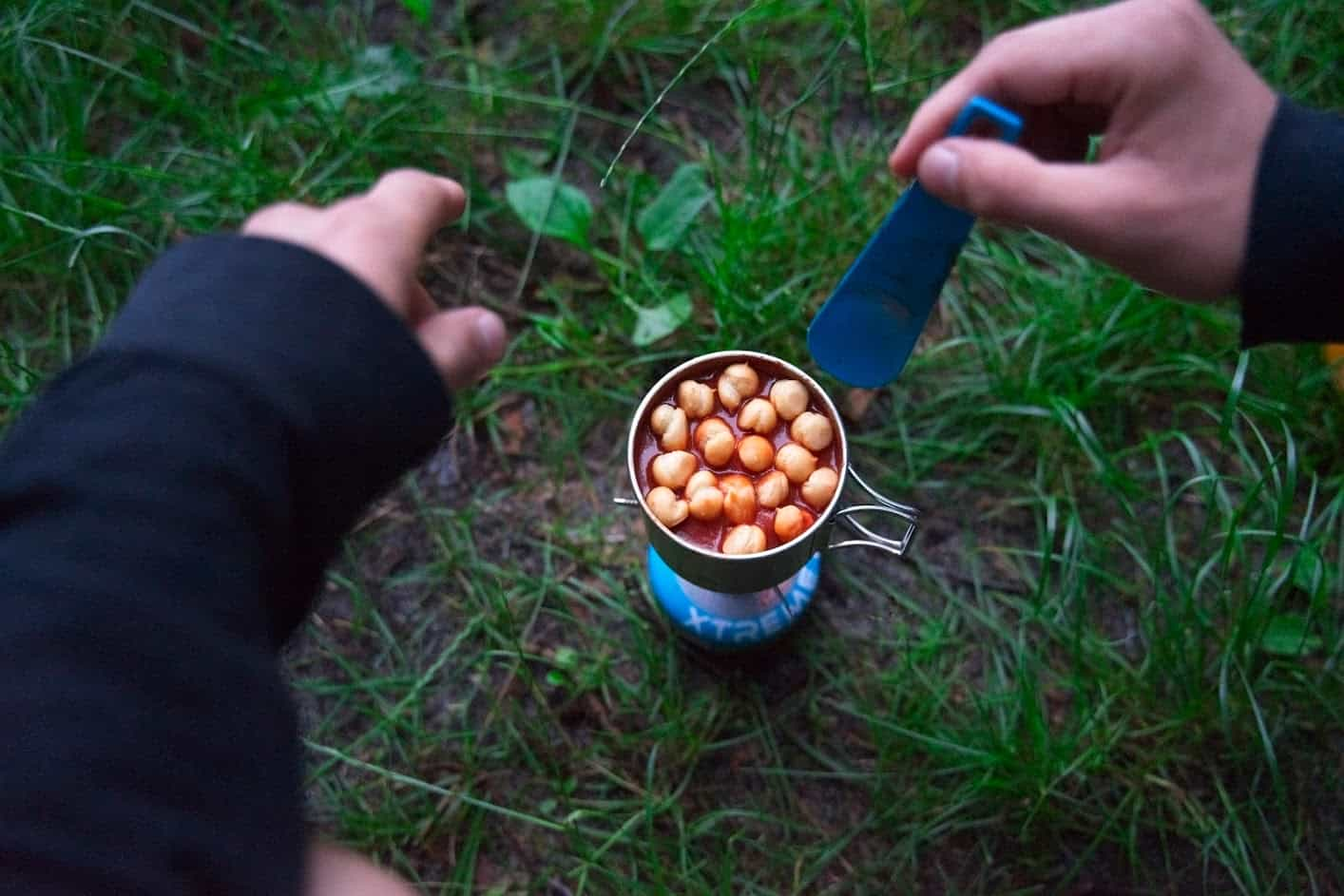 Camping in wild in Poland