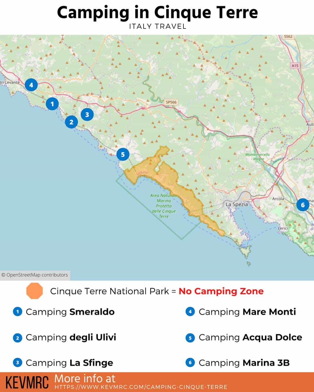 Camping Cinque Terre – The FULL guide (+ best campsites)