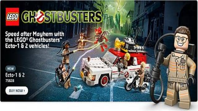 LEGO Ghostbusters Ecto-1 & Ecto-2 review