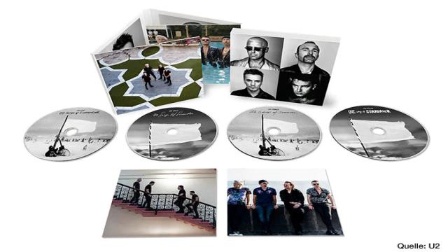 "U2: Songs Of Surrender" erscheint im März auf CD & LP und als "Super Deluxe Collector's Edition" (Update)