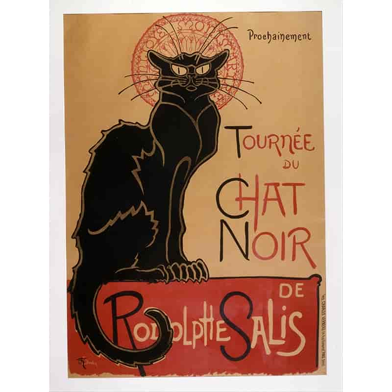 Théophile Alexandre Steinlen - "Tournée du Chat Noir de Rodolphe Salis"