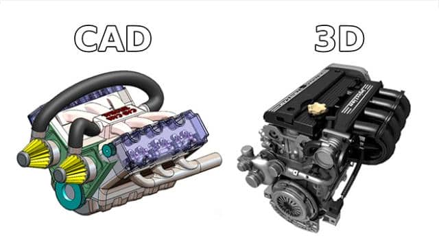 The Difference Between CAD and 3D Modeling