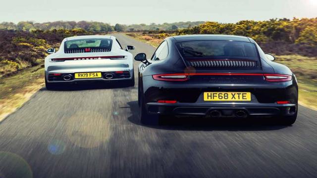 2020 Porsche 911 Carrera 4S 992 vs. 2019 Porsche 911 Carrera 4 GTS 991.2