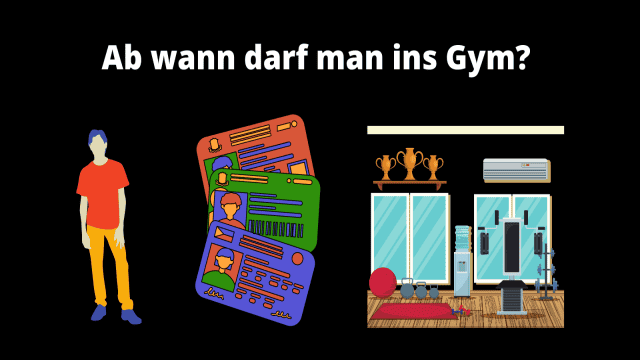 Ab wann darf man ins Fitnessstudio?