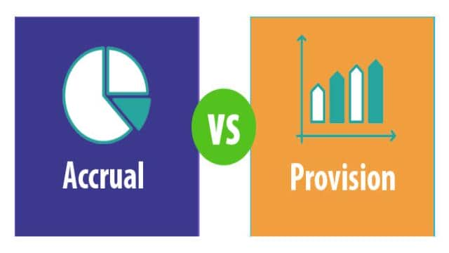 Accrual vs Provision