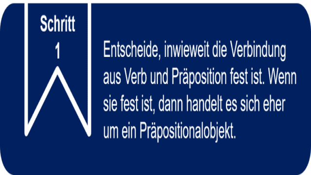 Präpositionalobjekt oder adverbiale Bestimmung?