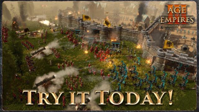 New Free Trial Comes to AoE III: DE on Steam!