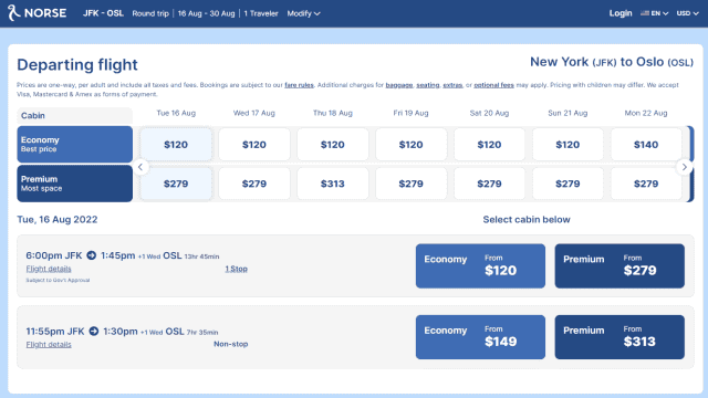 What It’s Like To Fly Norse Airways—The New Low-Cost Airline Offering $120 Flights To Europe