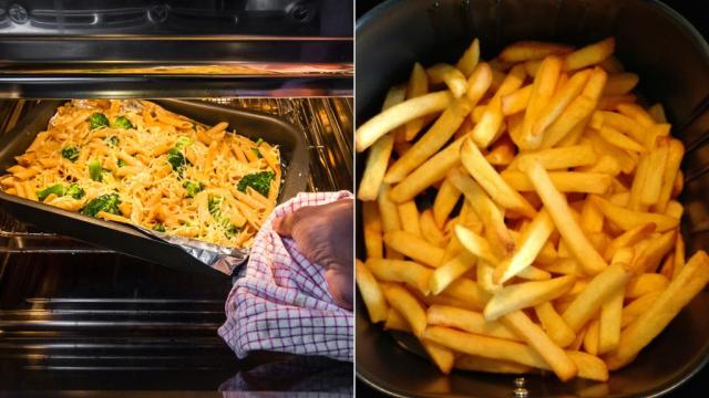 Heißluftfritteuse vs. Backofen: Das sind die Unterschiede