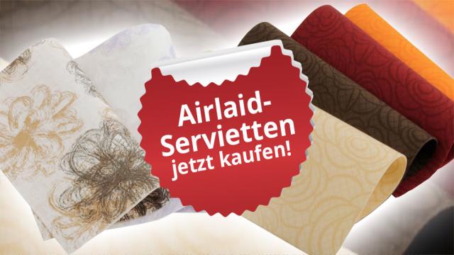 Airlaid-Servietten