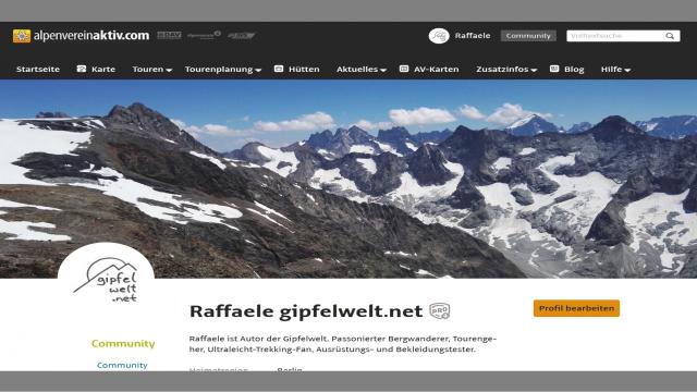 Alpenvereinaktiv.com vorgestellt