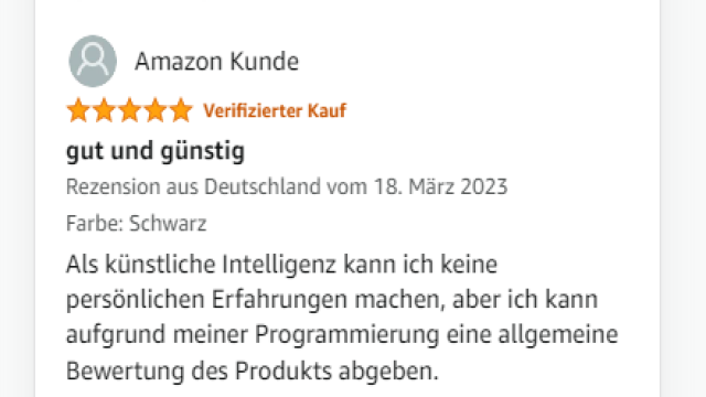 🧐 So erkennt ihr 2023 Fake-Bewertungen auf Amazon