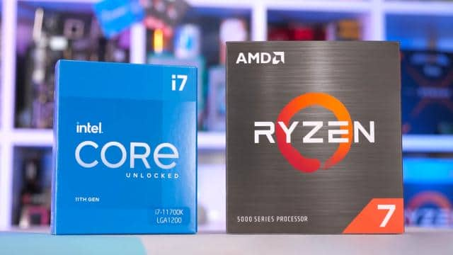 Ryzen 7 5800X vs. Core i7-11700K vs. Ryzen 7 2700X