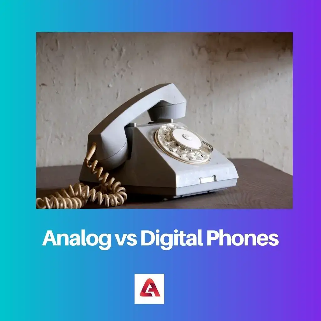 Analog vs Digital Phones: Difference and Comparison