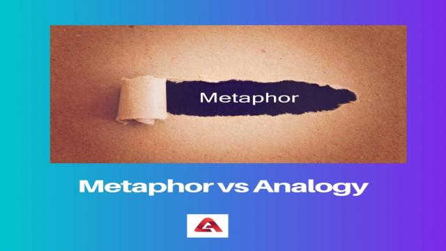 Metapher vs. Analogie: Unterschied und Vergleich