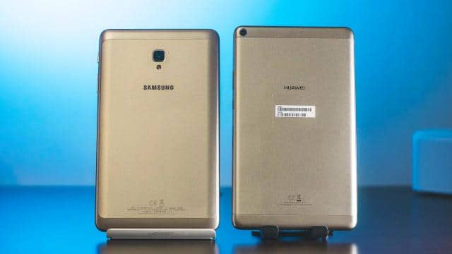 Vergleich: Samsung Galaxy Tab A 8.0 2017 vs. Huawei MediaPad T3 8