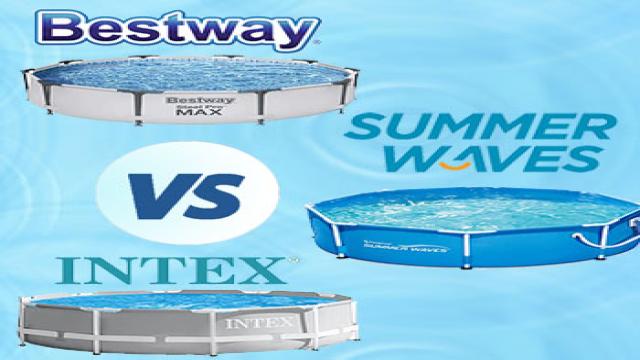 Bestway vs Intex vs Summer Waves Swimming Pools