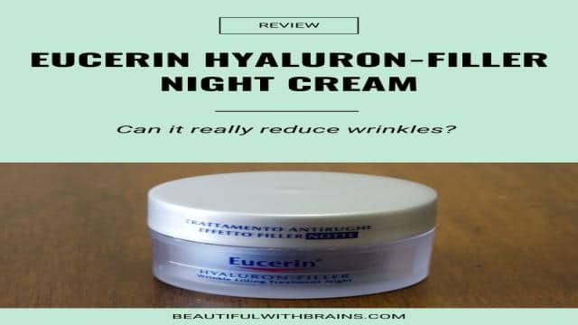 Can Eucerin Hyaluron-Filler Night Cream Reduce Wrinkles?