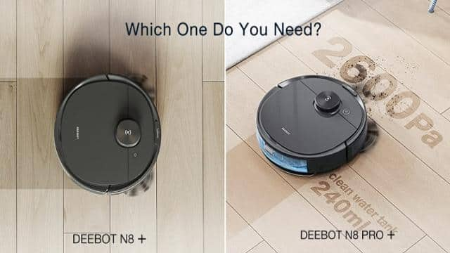 ECOVACS DEEBOT N8+ and N8 Pro+: Which One Do You Need?