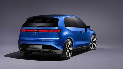 VW ID.2all: official picture of the baby battery Volkswagen SUV concept