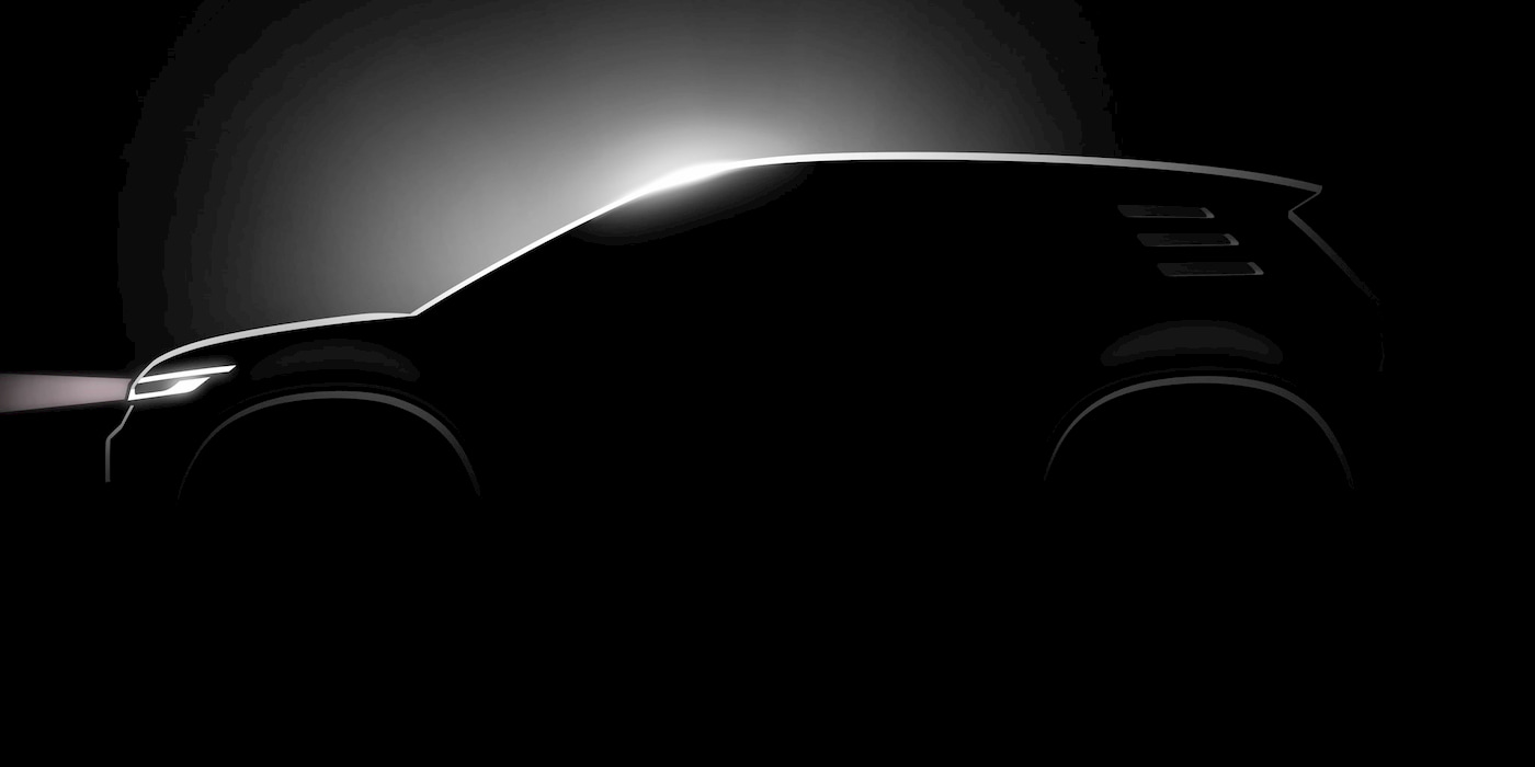 Volkswagen teases the first look at its new ID. 2all electric SUV