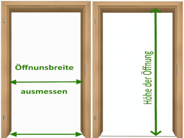 Schutz- & Trennungstür mit Klemmfunktion