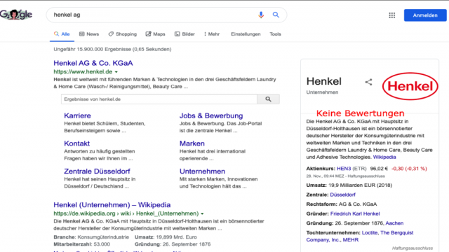 Wie kann man Google Bewertungen ausschalten?