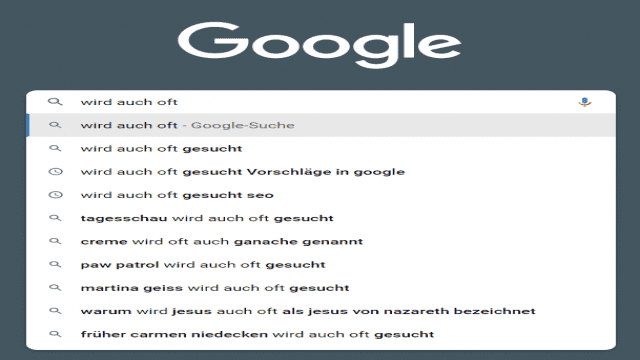 Die Funktion „Wird auch oft gesucht“ bei Google