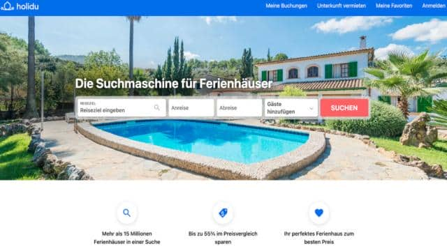 Holidu – Angebote, Erfahrungen & Informationen