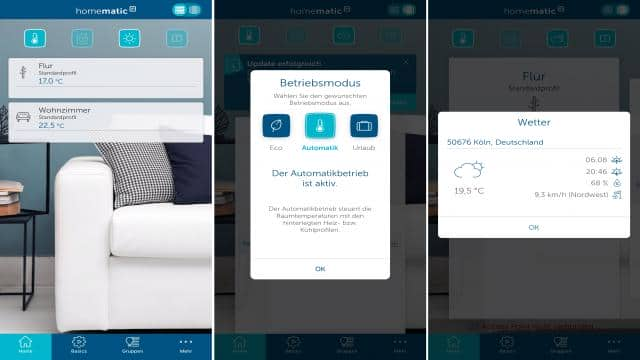 Homematic IP Thermostate im Test: Smart gesteuert