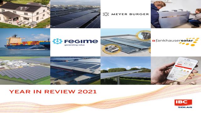 Our review of the year – 2021 at IBC SOLAR