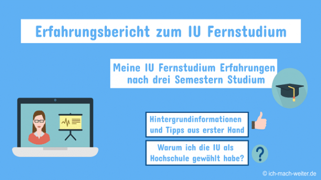 Meine IU Fernstudium Erfahrungen (2023)
 [Warum ich mich für die IU entschieden habe + Tipps aus erster Hand]