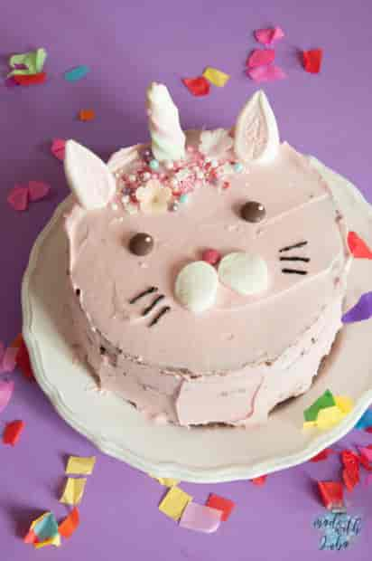 Caticorn Kuchen – Die magische Katze erobert alle Herzen